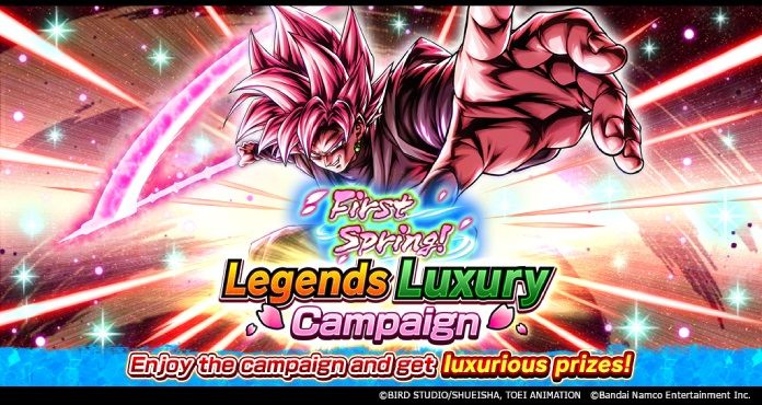 Dragon Ball Legends veröffentlicht ULTRA Super Saiyan Rosé Goku Black!! „First Spring! Legends Luxury Campaign“ startet!